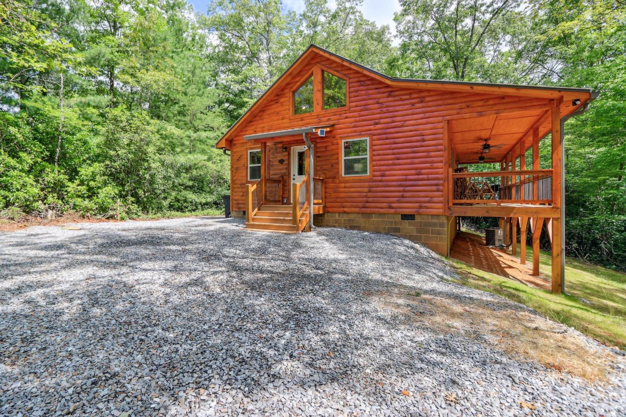 Private Murphy Cabin Rental With Wraparound Porch! Ngoại thất bức ảnh